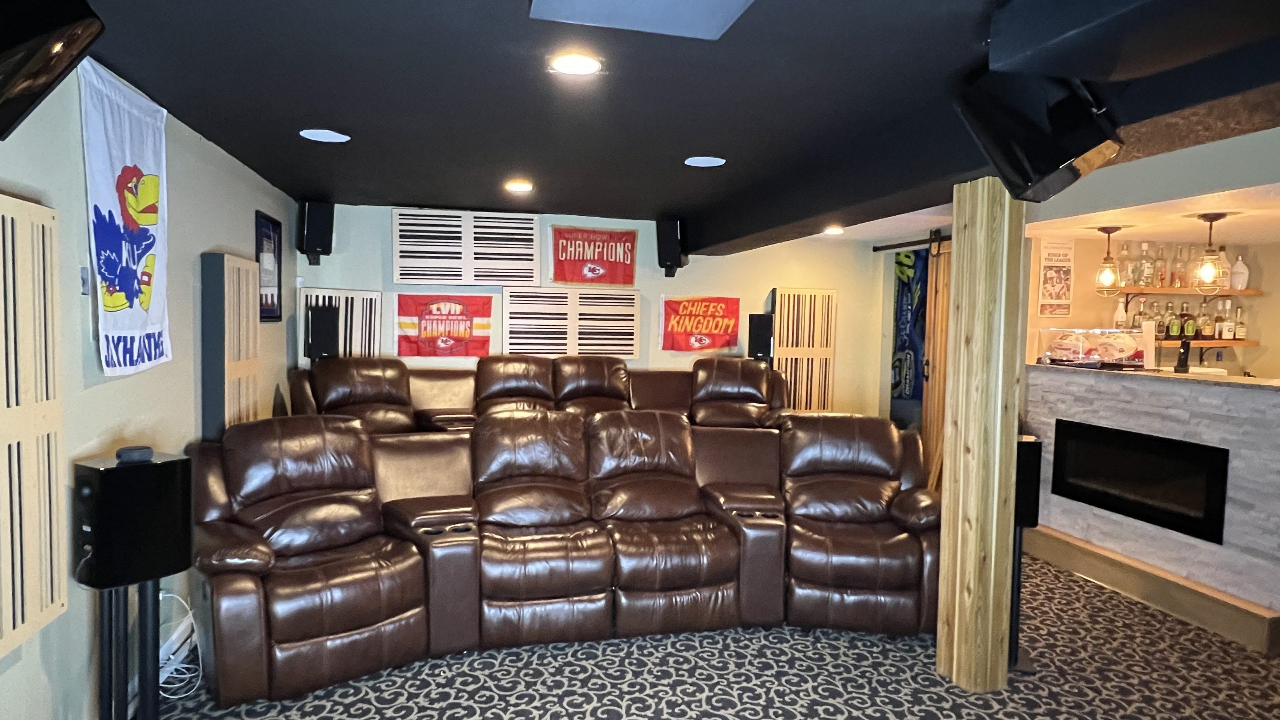 Family Cinema Room - Modern - Home Theater - Kent - by New Wave AV